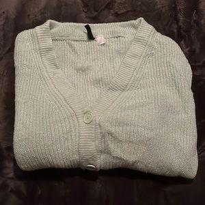 Mint Green Cardigan